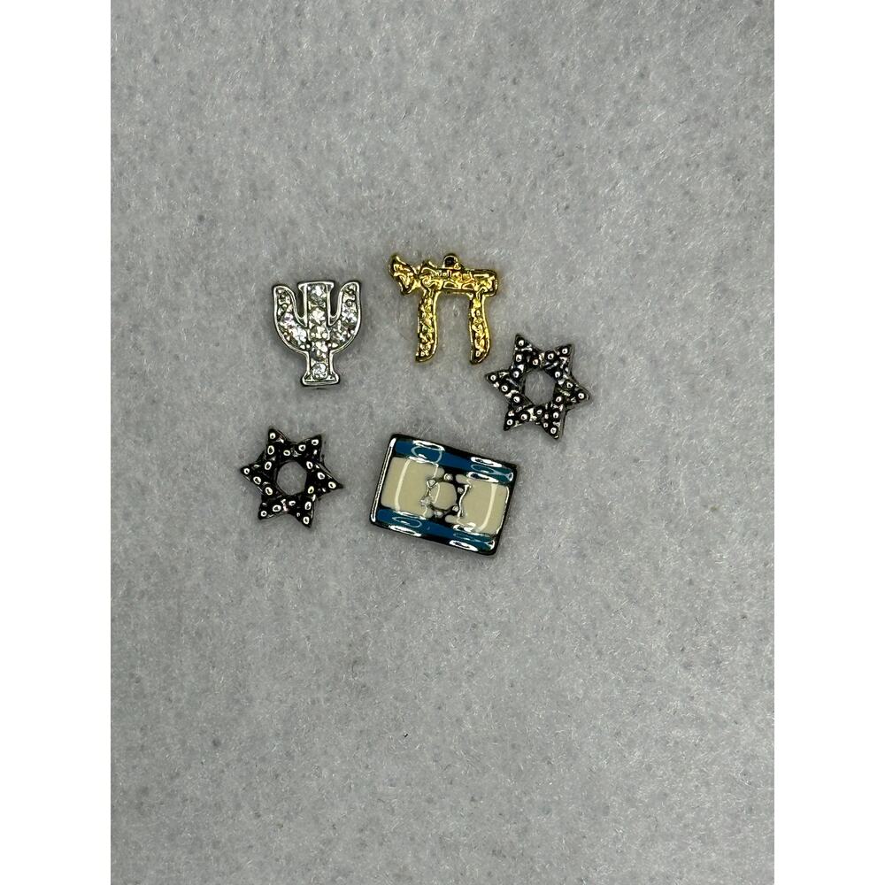 NEW Floating Charm Lot- Hanukkah, South Hill Designs, Custom Jewelry, Locket-5